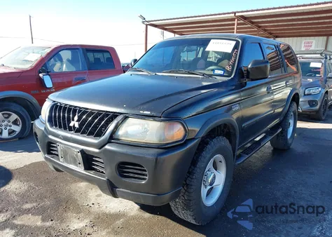 2000 Mitsubishi Montero Sport Ls/Xls из США, поврежденный, VIN JA4LS31H3YP044536